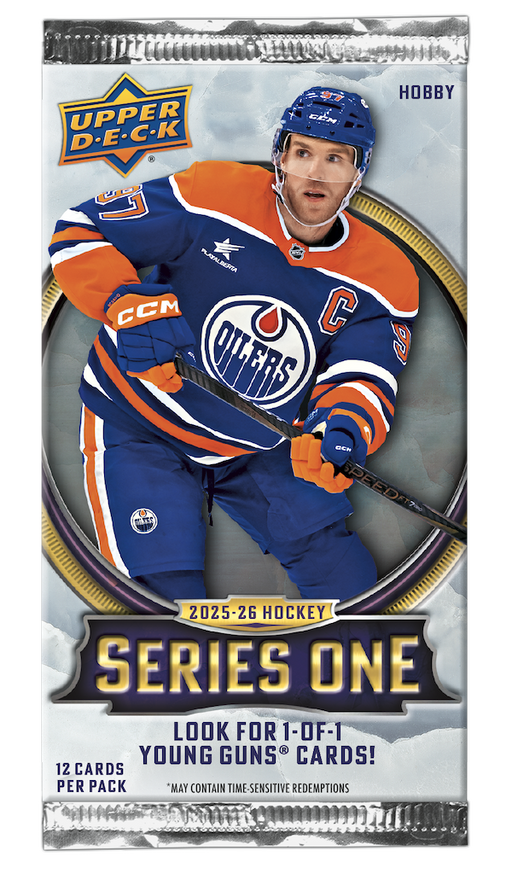 2025-26 Hockey - Upper Deck Series 1 - Paquet - Hobby (anglais)