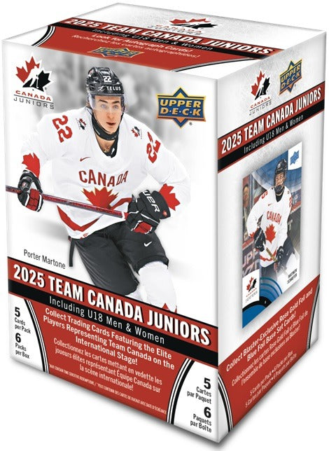 2025 Hockey - Upper Deck Team Canada Juniors - Blaster - Retail (anglais)