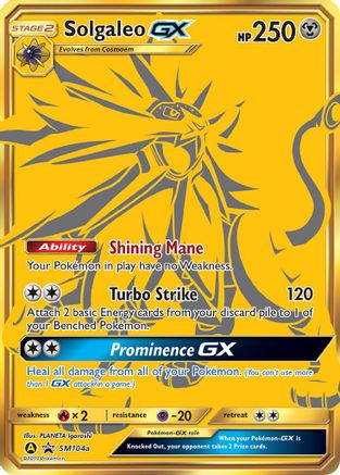 Solgaleo GX (SM104a) - SP  - Promo - Holofoil