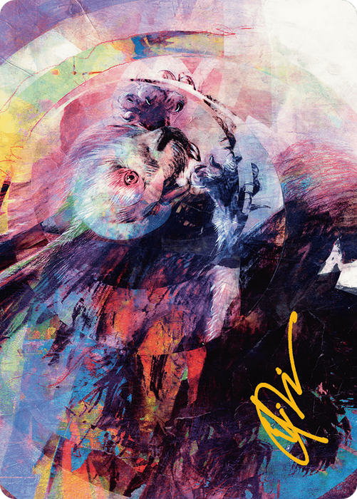 Psychic Whorl // Psychic Whorl (ABLB-015) - common (Borderless) - Foil