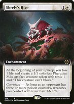 Skrelv's Hive (ONE-376) - rare: (Extended Art) - Foil