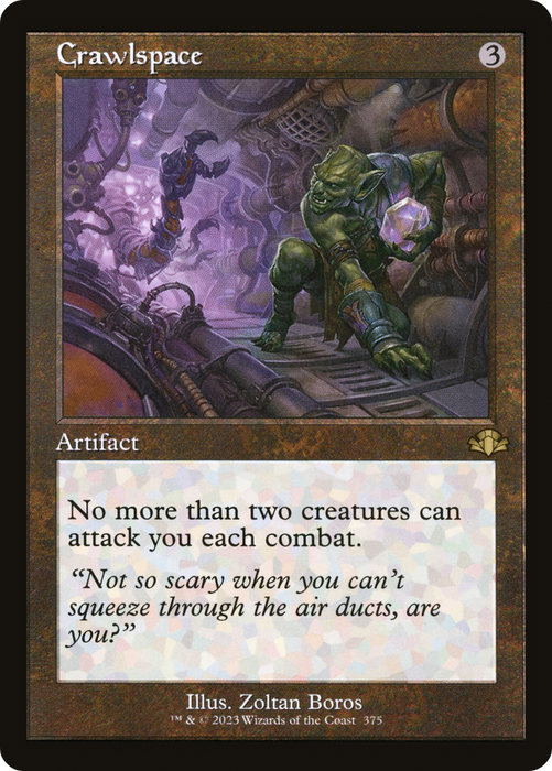 Crawlspace (DMR-375) - rare - Foil