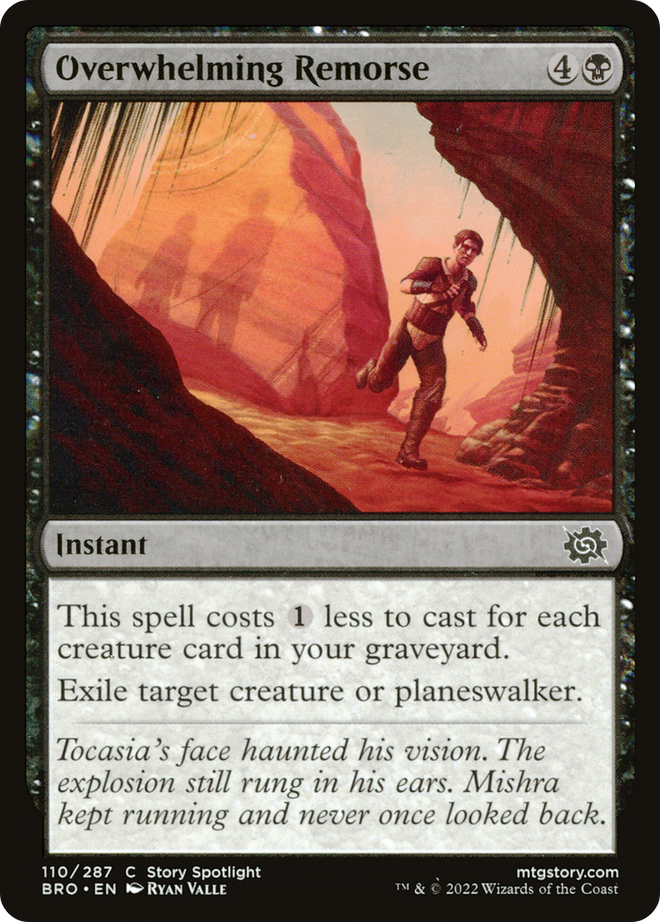Overwhelming Remorse (BRO-110) - common - Foil