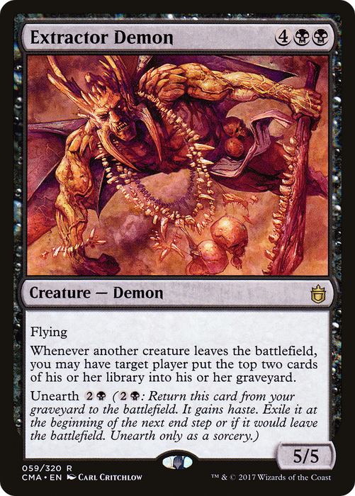 Extractor Demon (CMA-059) - rare