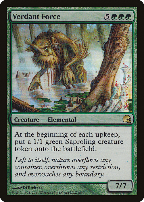 Verdant Force (GRV-008) - rare - Foil