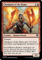 Champion of the Flame (CMM-210) - common - Foil