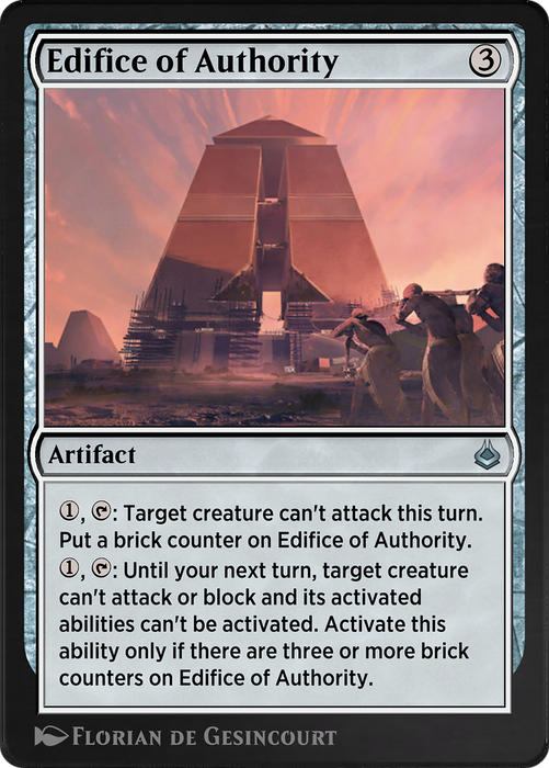 Edifice of Authority (AKR-270) - uncommon