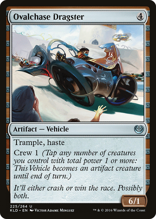 Ovalchase Dragster (KLD-225) - uncommon - Foil