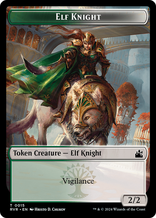 Elf Knight (TRVR-015) - common - Foil