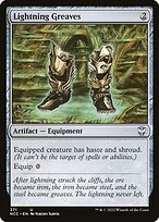Lightning Greaves (NCC-371) - uncommon