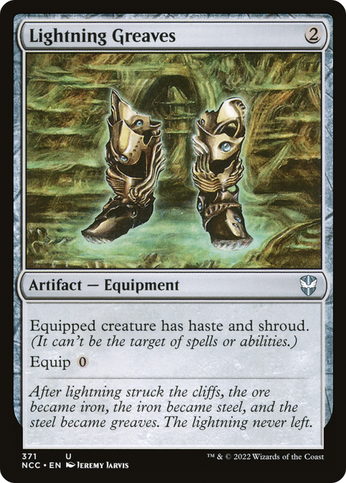 Lightning Greaves (NCC-371) - uncommon