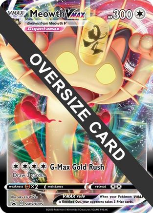 Meowth VMAX (SWSH005) - JC  - Promo - Holofoil