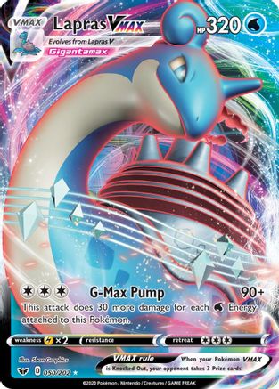 Lapras VMAX (050/202) - SSSBS  - Ultra Rare - Holofoil