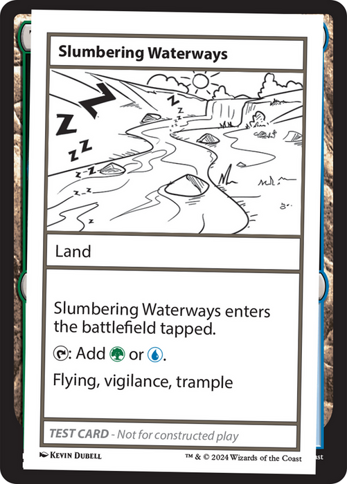 Slumbering Waterways (MB2PC-381) - rare