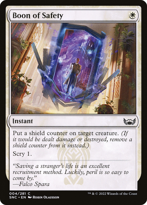 Boon of Safety (SNC-004) - common