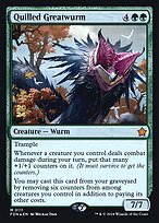 Quilled Greatwurm (PRE-111S) - mythic - Foil