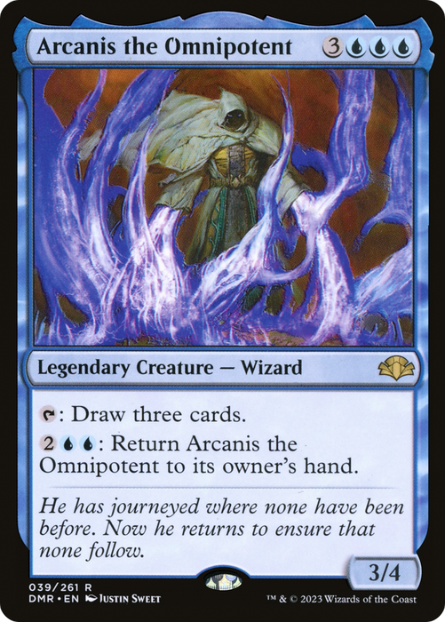Arcanis the Omnipotent (DMR-039) - rare - Foil