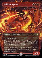 Hellkite Tyrant (RVR-428) - rare (Borderless)
