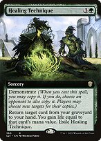 Healing Technique (C21-390) - rare: (Extended Art)