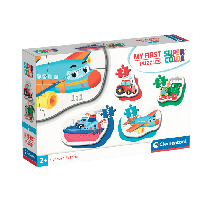 Mes Premiers Puzzles: Les Transports (2, 3, 4 et 5 pièces)