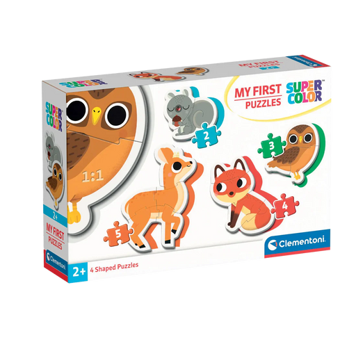 Mes Premiers Puzzles: Animaux de la Forêt (2, 3, 4 et 5 pièces)