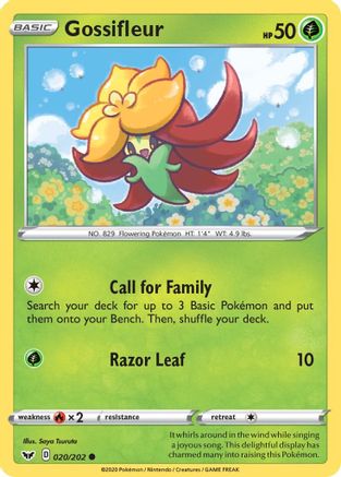 Gossifleur (020/202) - SSSBS  - Common