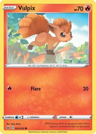 Vulpix (022/202) - SSSBS  - Common