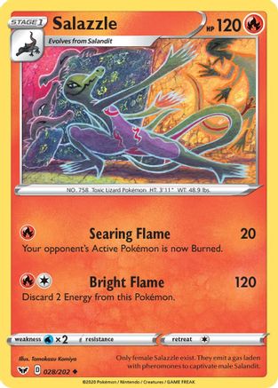 Salazzle (028/202) - SSSBS  - Uncommon