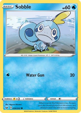 Sobble (054) (054/202) - SSSBS  - Common - Reverse Holofoil