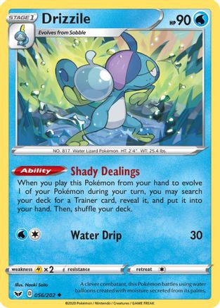 Drizzile (056) (056/202) - SSSBS  - Uncommon - Reverse Holofoil