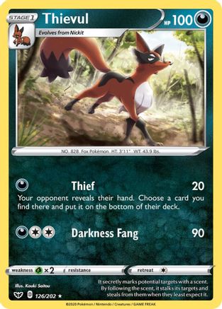 Thievul (126/202) - SSSBS  - Rare