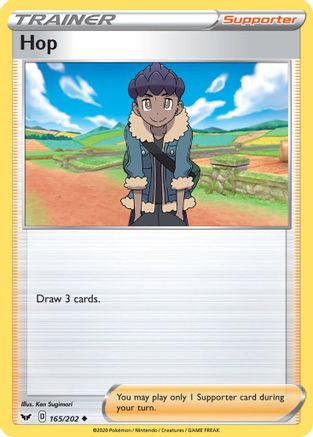 Hop (165/202) - SSSBS  - Uncommon - Reverse Holofoil