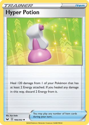 Hyper Potion (166/202) - SSSBS  - Uncommon - Reverse Holofoil