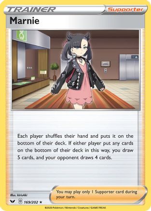 Marnie (169/202) - SSSBS  - Holo Rare - Holofoil