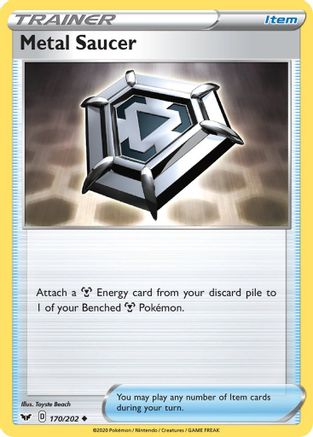 Metal Saucer (170/202) - SSSBS  - Uncommon