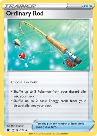 Ordinary Rod (171/202) - SSSBS  - Uncommon - Reverse Holofoil