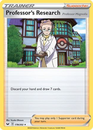 Professor's Research (178/202) - SSSBS  - Holo Rare - Holofoil