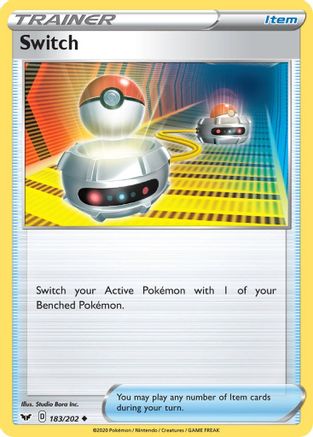 Switch (183/202) - SSSBS  - Uncommon - Reverse Holofoil