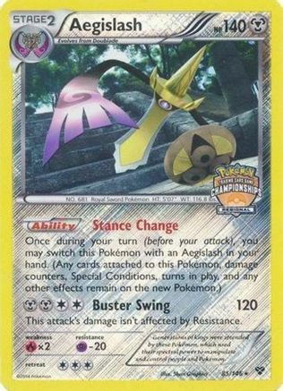 Aegislash (085/146) - LCC  - Promo - Reverse Holofoil