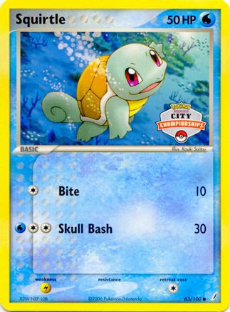 Squirtle (063/100) - LCC  - Promo