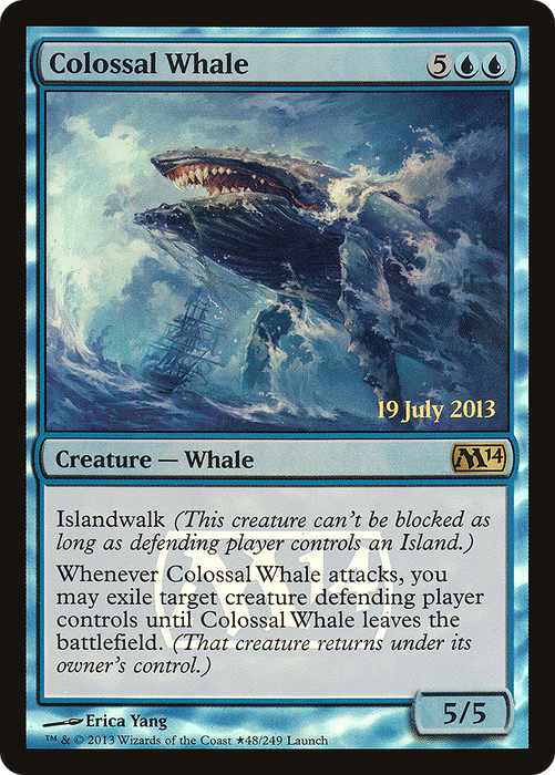 Colossal Whale (LARP-48★) - rare - Foil