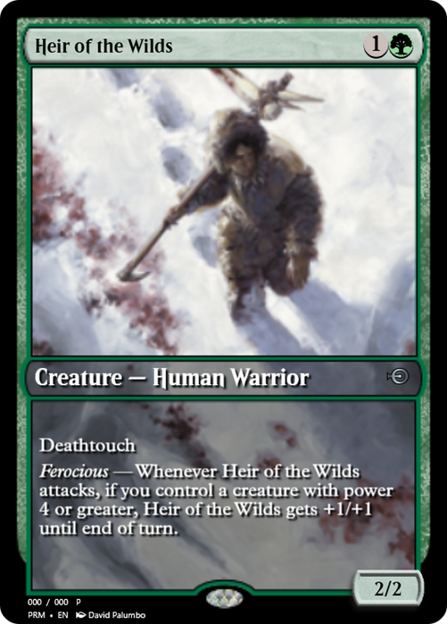 Heir of the Wilds (PRM-54555) - uncommon - Foil