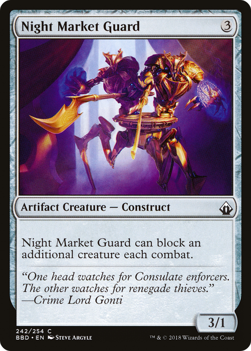 Night Market Guard (BBD-242) - common - Foil