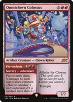 Omniclown Colossus // Pie-roclasm (UNF-116) - rare - Foil