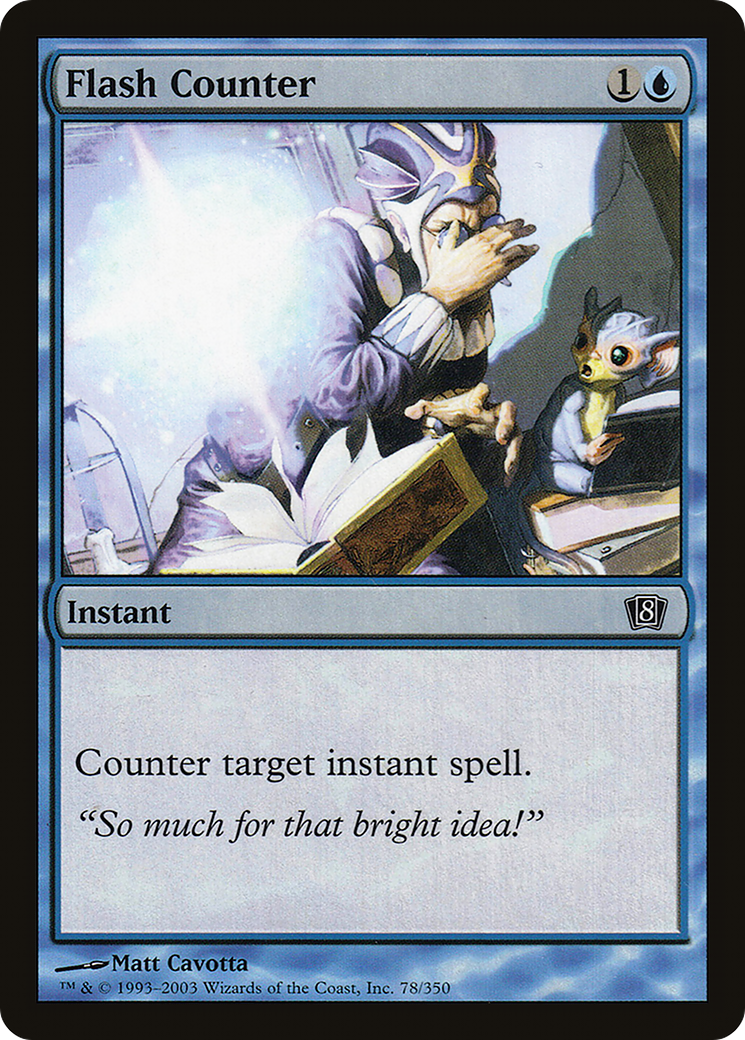 Flash Counter (8ED-78★) - common - Foil