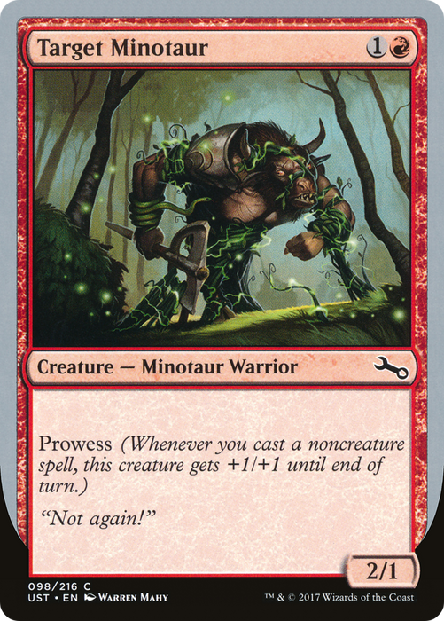 Target Minotaur (UST-98D) - common