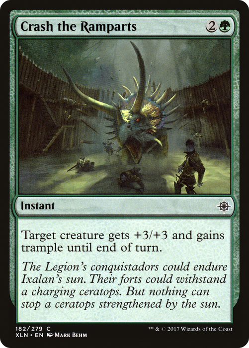 Crash the Ramparts (XLN-182) - common - Foil
