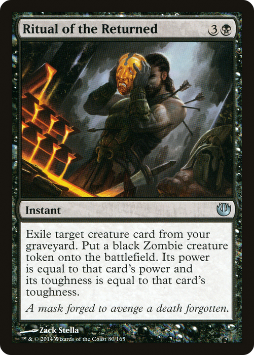 Ritual of the Returned (JOU-080) - uncommon - Foil