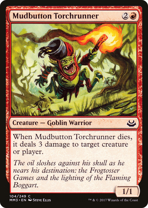 Mudbutton Torchrunner (MM3-104) - common - Foil
