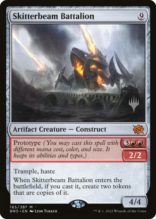 Skitterbeam Battalion (PPBRO-165P) - mythic - Foil